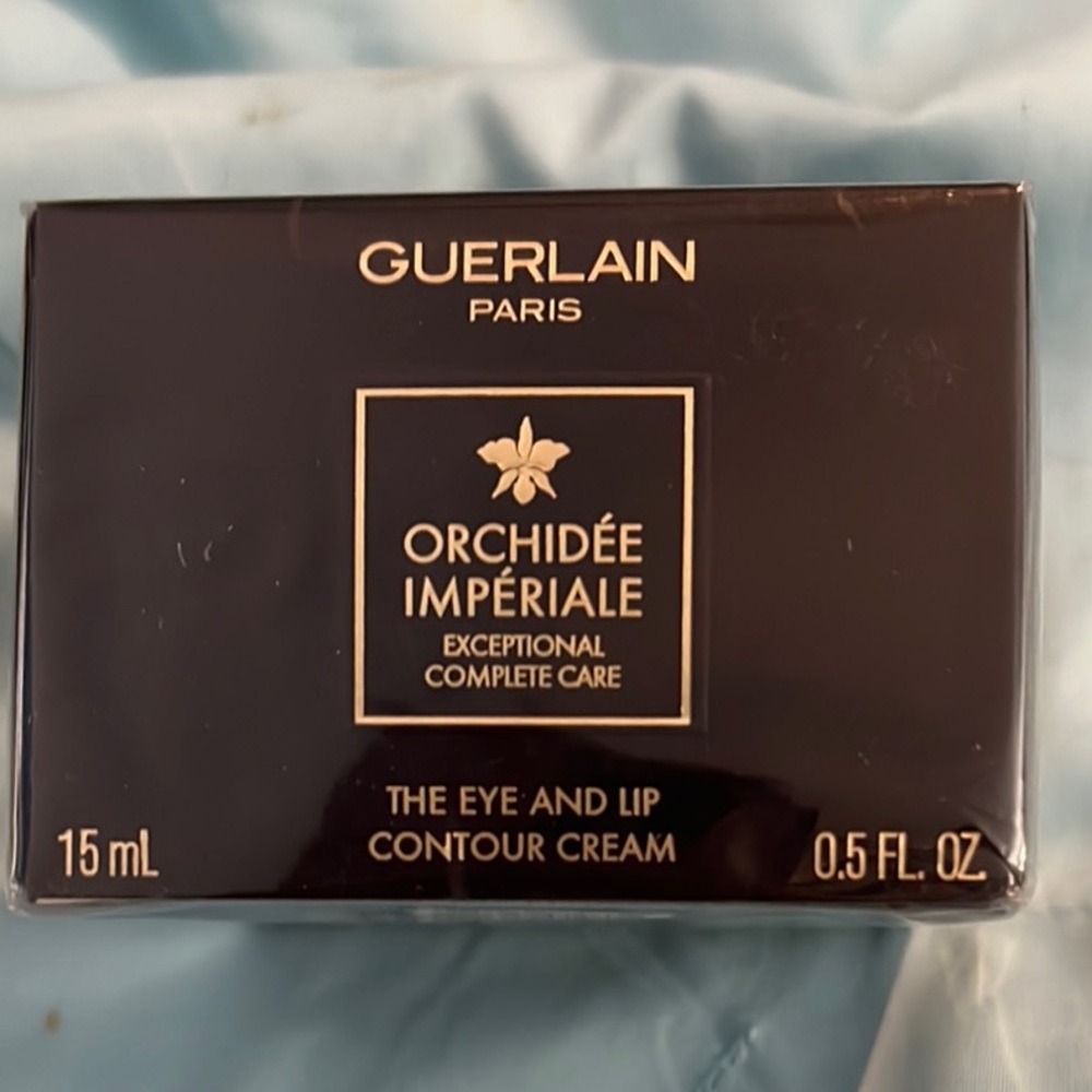 Guerlain Orchidee Imperiale Eye and Lip Cream - Black and Gold